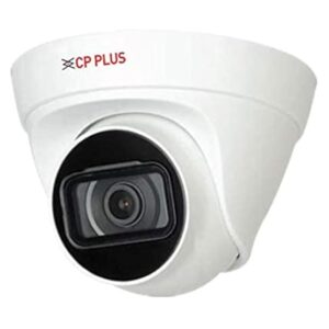 CP PLUS 2 MP IP (Network) Dome Camera + Night Vision Indoor IR Camera 30 Mtr  Compatible with NVR