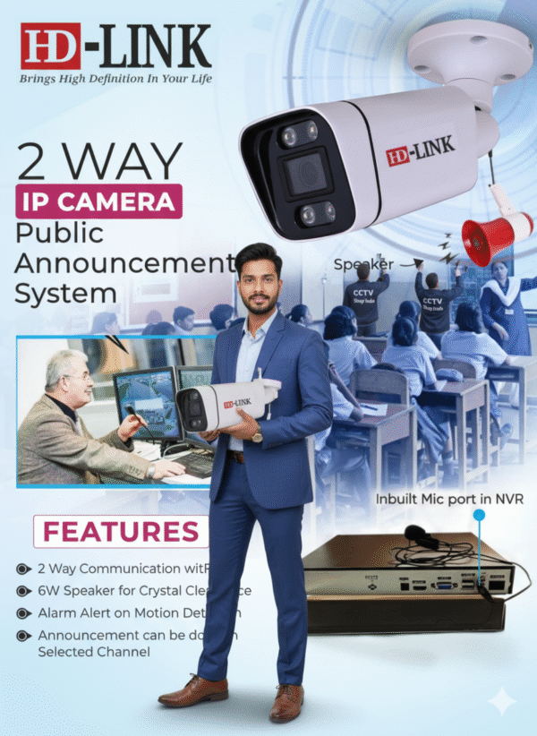 HD-LINK 2-WAY IP CAMERA - Image 5