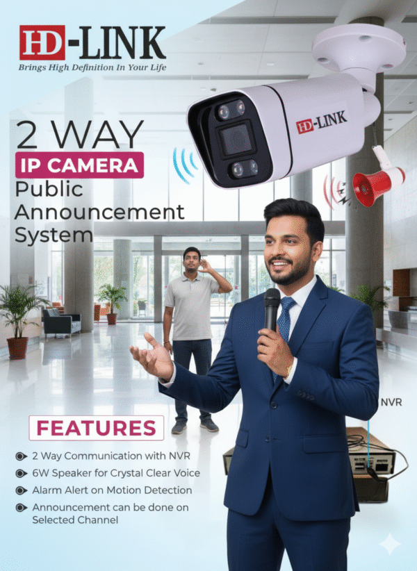 HD-LINK 2-WAY IP CAMERA - Image 3
