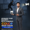 Coreprix 4MP IP Starlight Camera | Fiber & Metal Body | Economy Series with Dual Light & Inbuilt Audio - Image 4