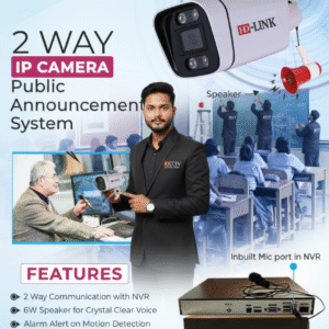 HD-LINK 2-WAY IP CAMERA
