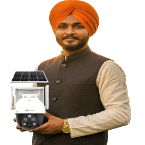 4G Solar Dual-Lens